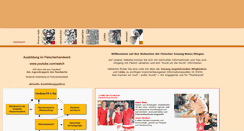 Desktop Screenshot of fleischer-innung-mainz.de